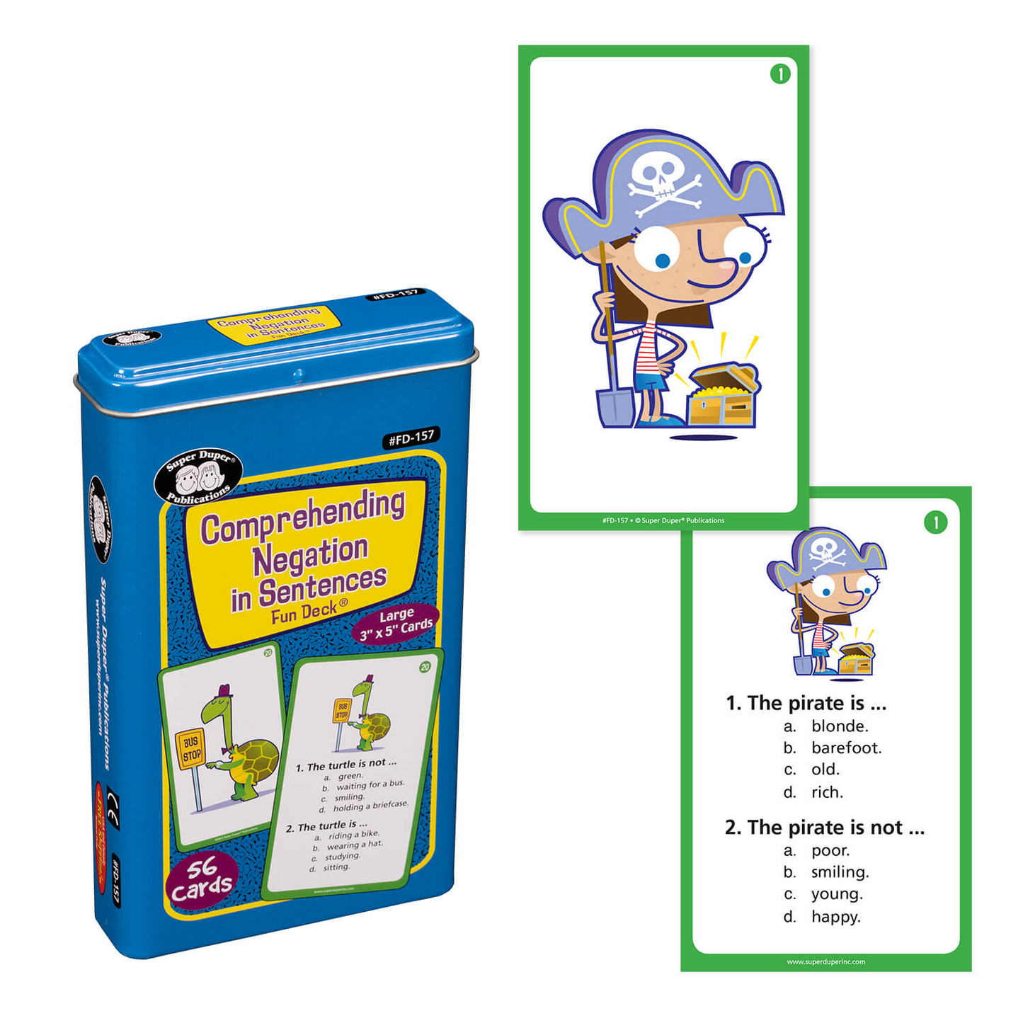 Comprehending Negation in Sentences Fun Deck