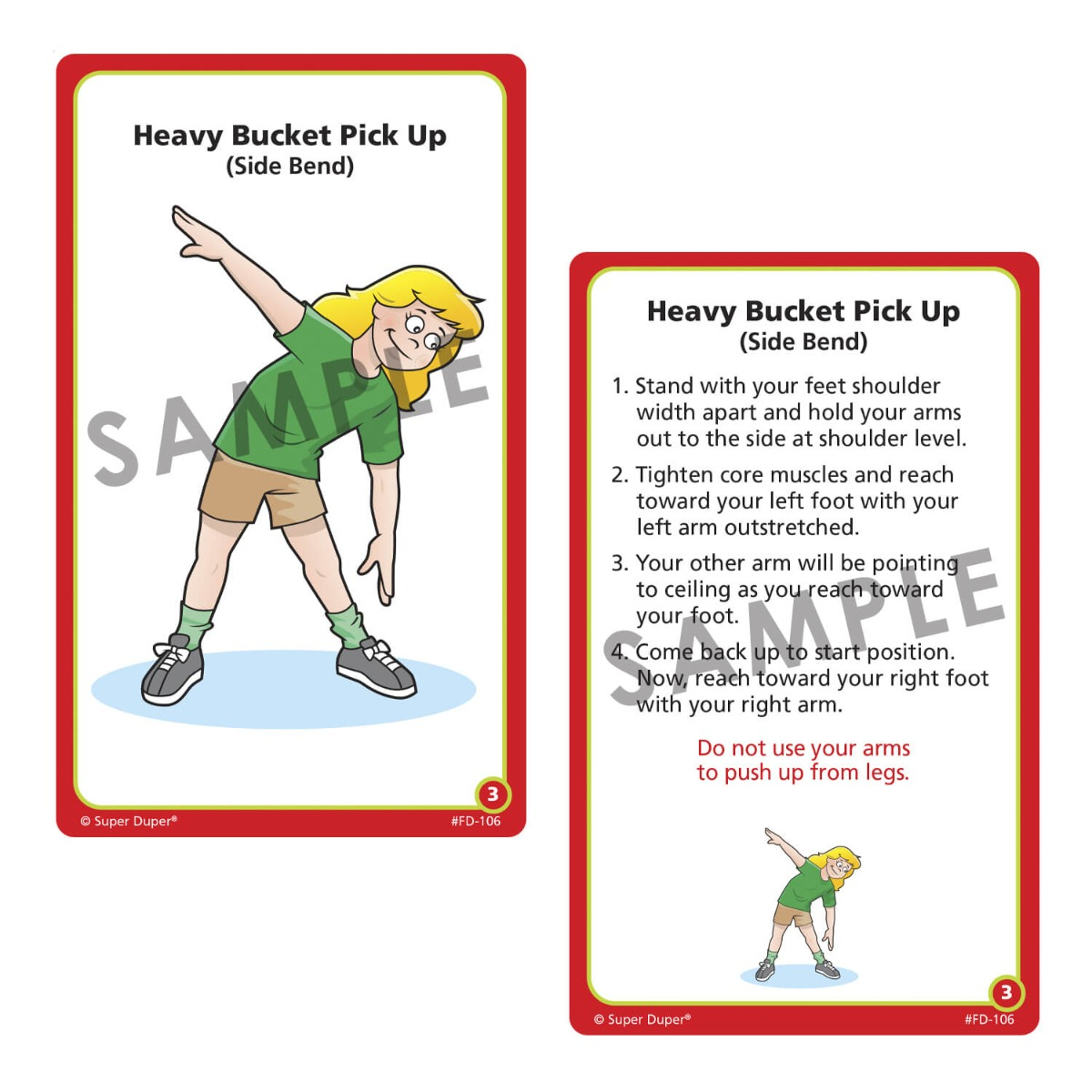 Upper Body and Core Strength Fun Deck