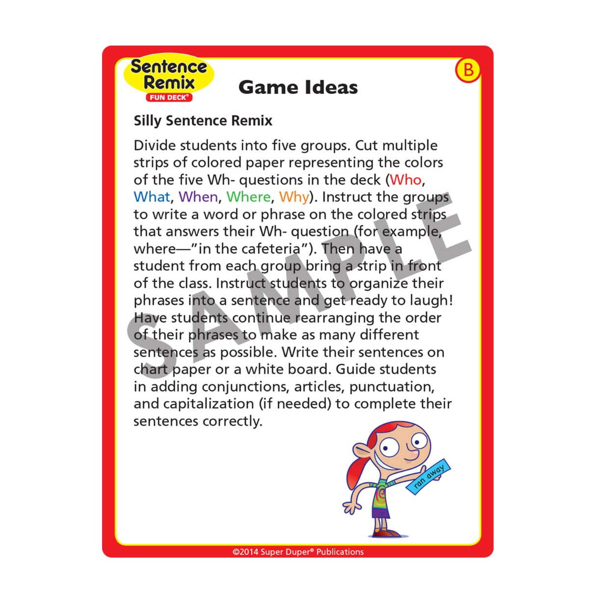 Sentence Remix Fun Deck