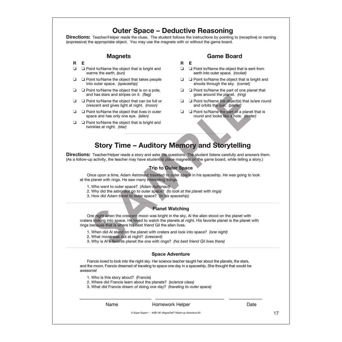 Magnetalk Match Up Adventure Kit with Barrier Game Board Stand