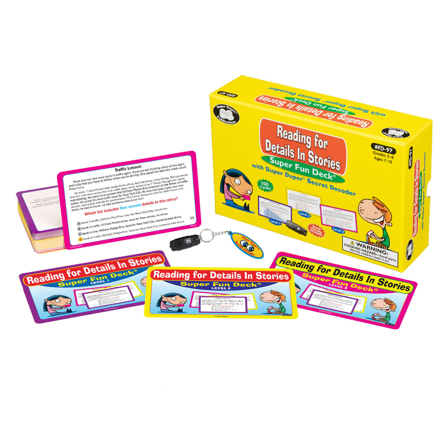 Reading for Details in Stories Super Fun Deck