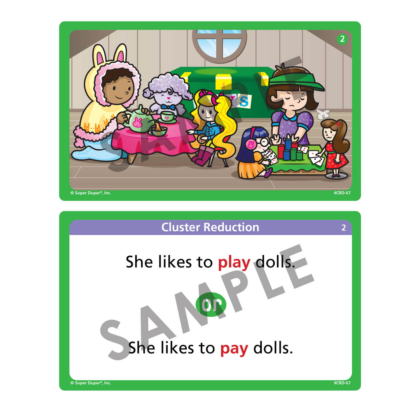 Silly Sets Card Deck