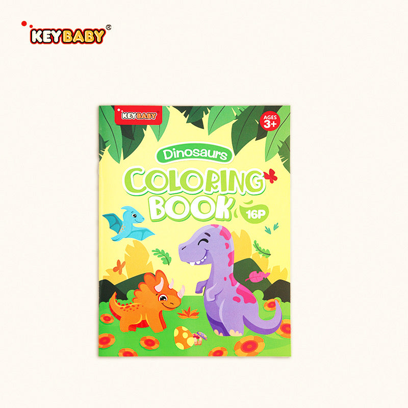 Kids’ Coloring Book – 16 Pages of Fun & Creativity (4 Designs)