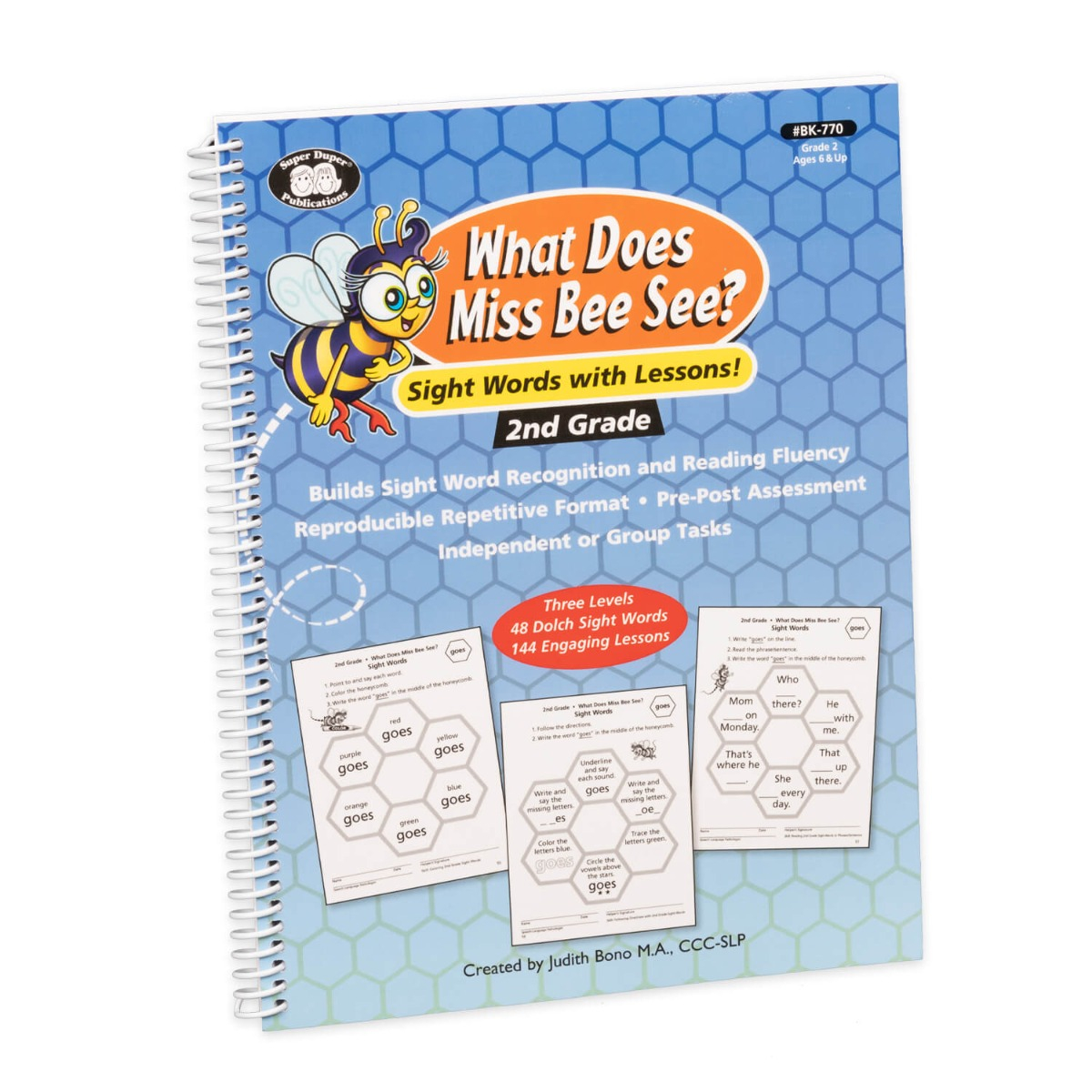 What Does Miss Bee See? Sight Words with Lessons