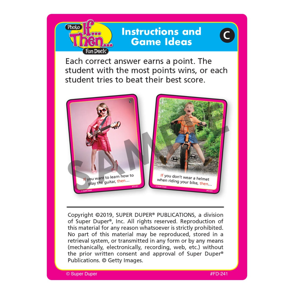 Photo If.. Then.. Fun Deck