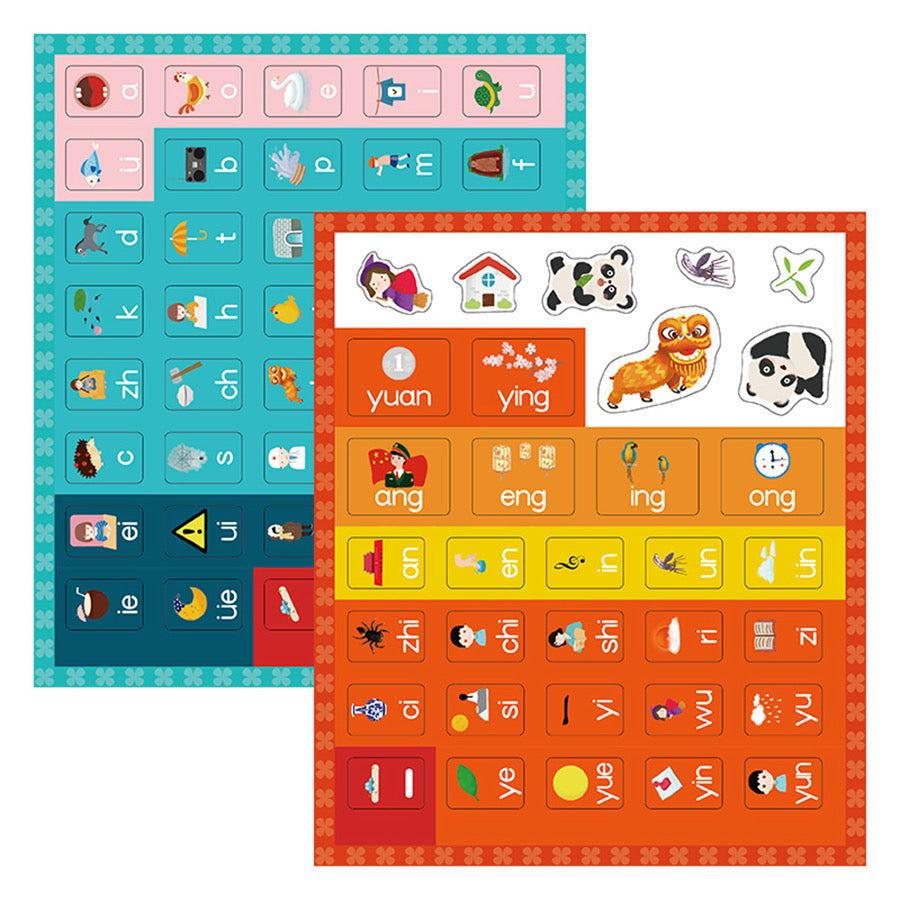 Chinese Pinyin Magnetic Book