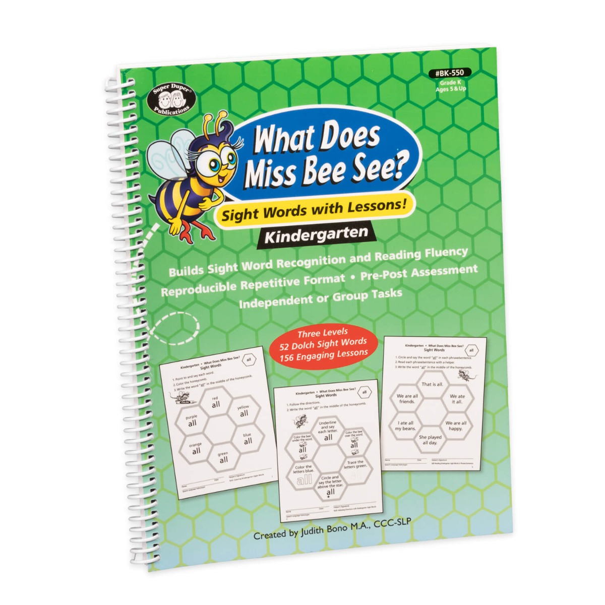 What Does Miss Bee See? Sight Words with Lessons