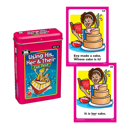 Using His, Her and Their Fun Deck