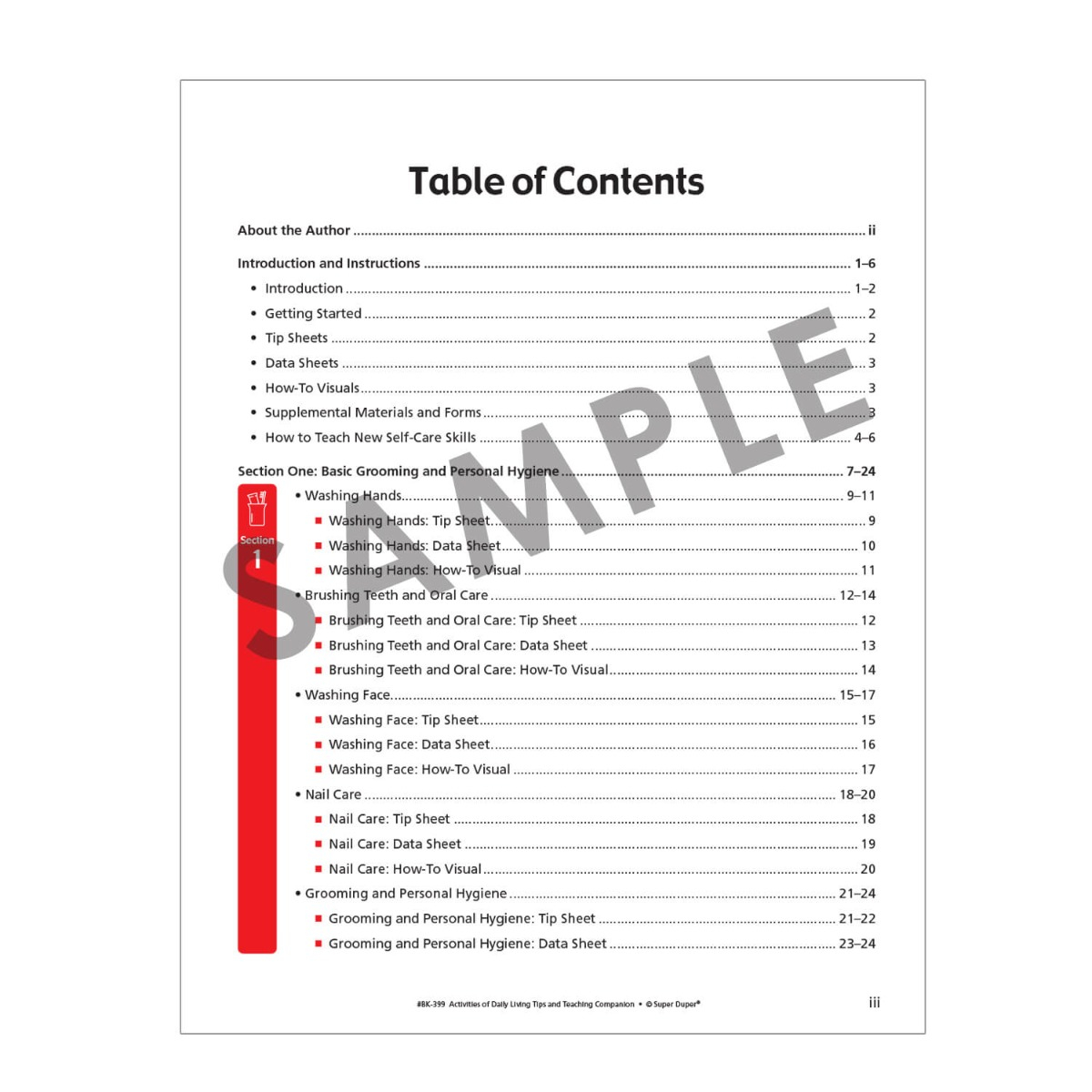 Webber Activities of Daily Living Tips and Teaching Companion