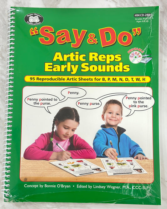 Say and Do Artic Reps Early Sounds