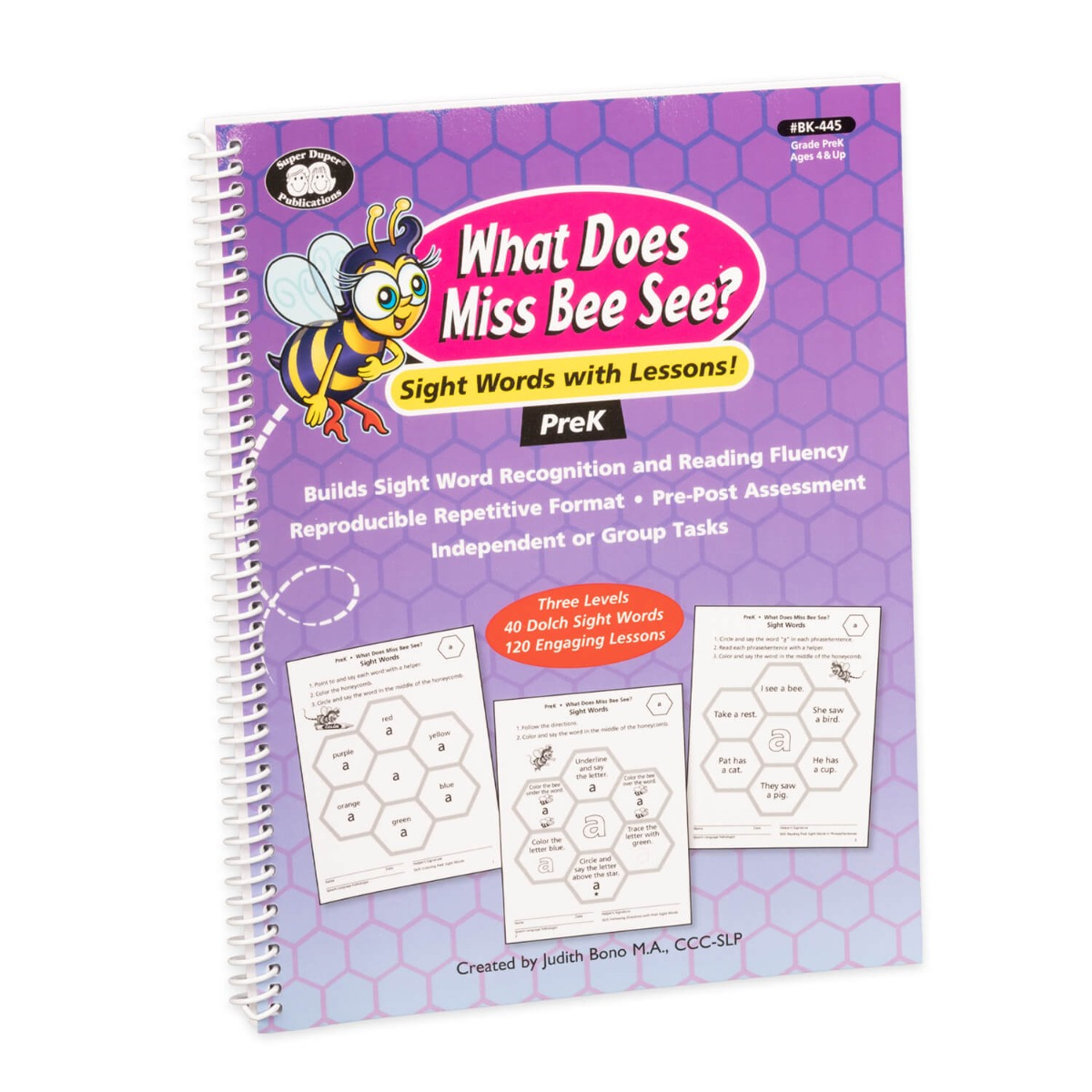 What Does Miss Bee See? Sight Words with Lessons