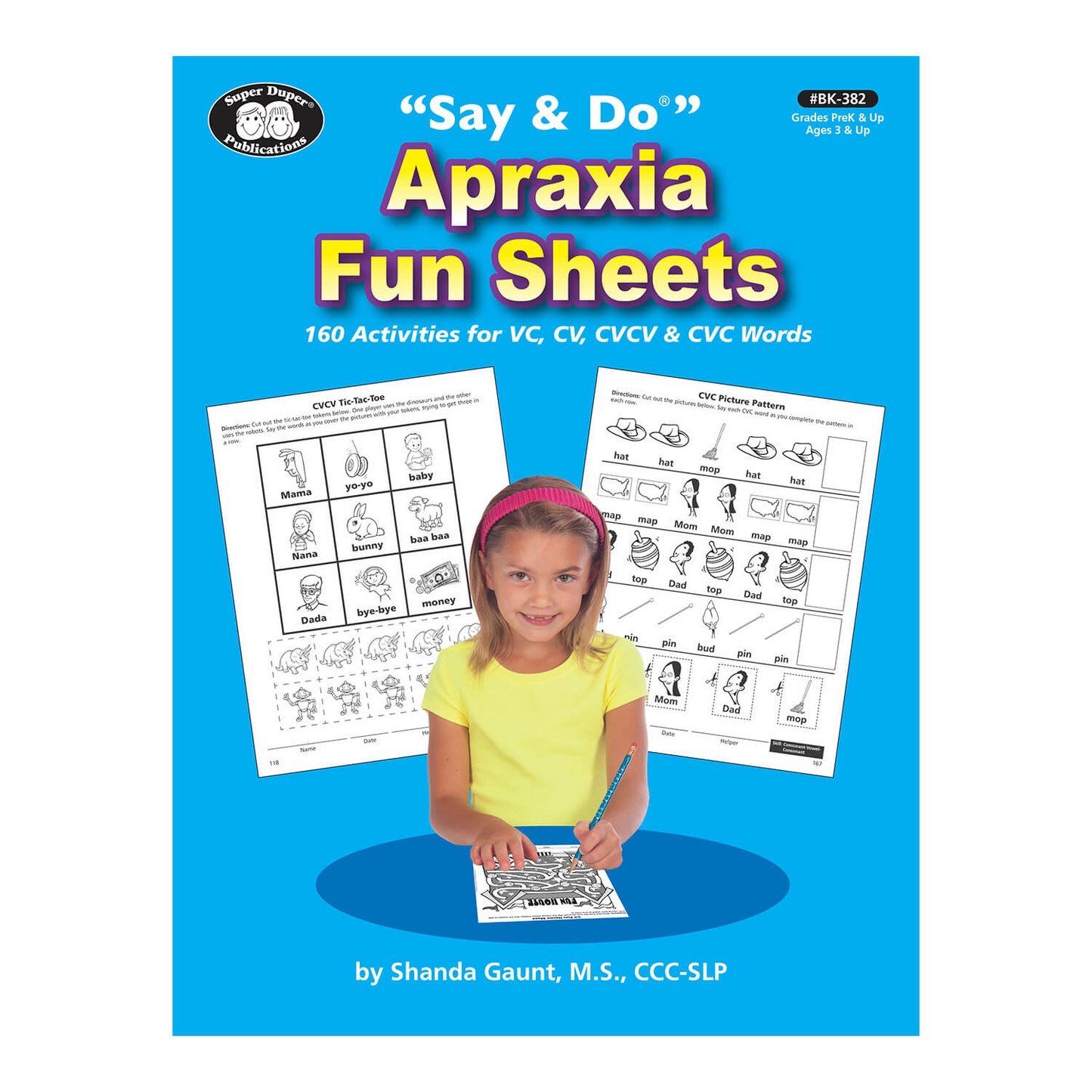 Say and Do Apraxia Fun Sheets