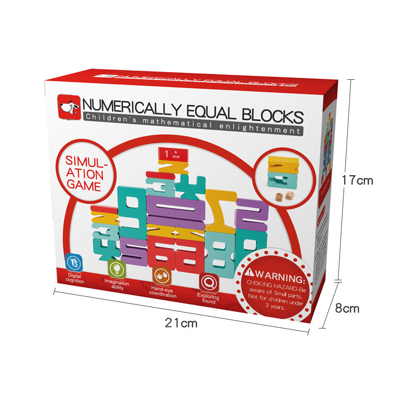 Number Wooden Blocks