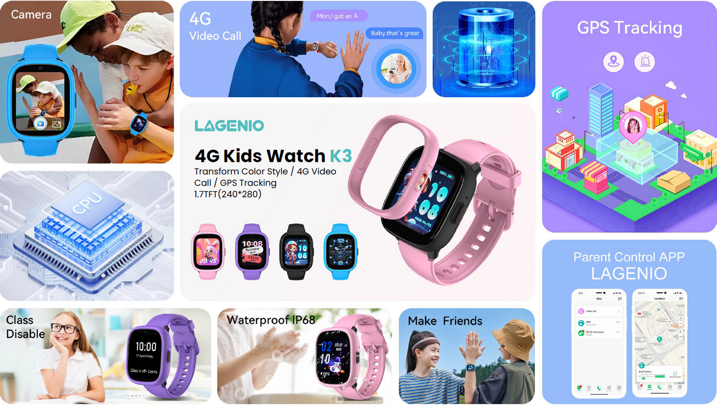 Lagenio K3 Smart Watch