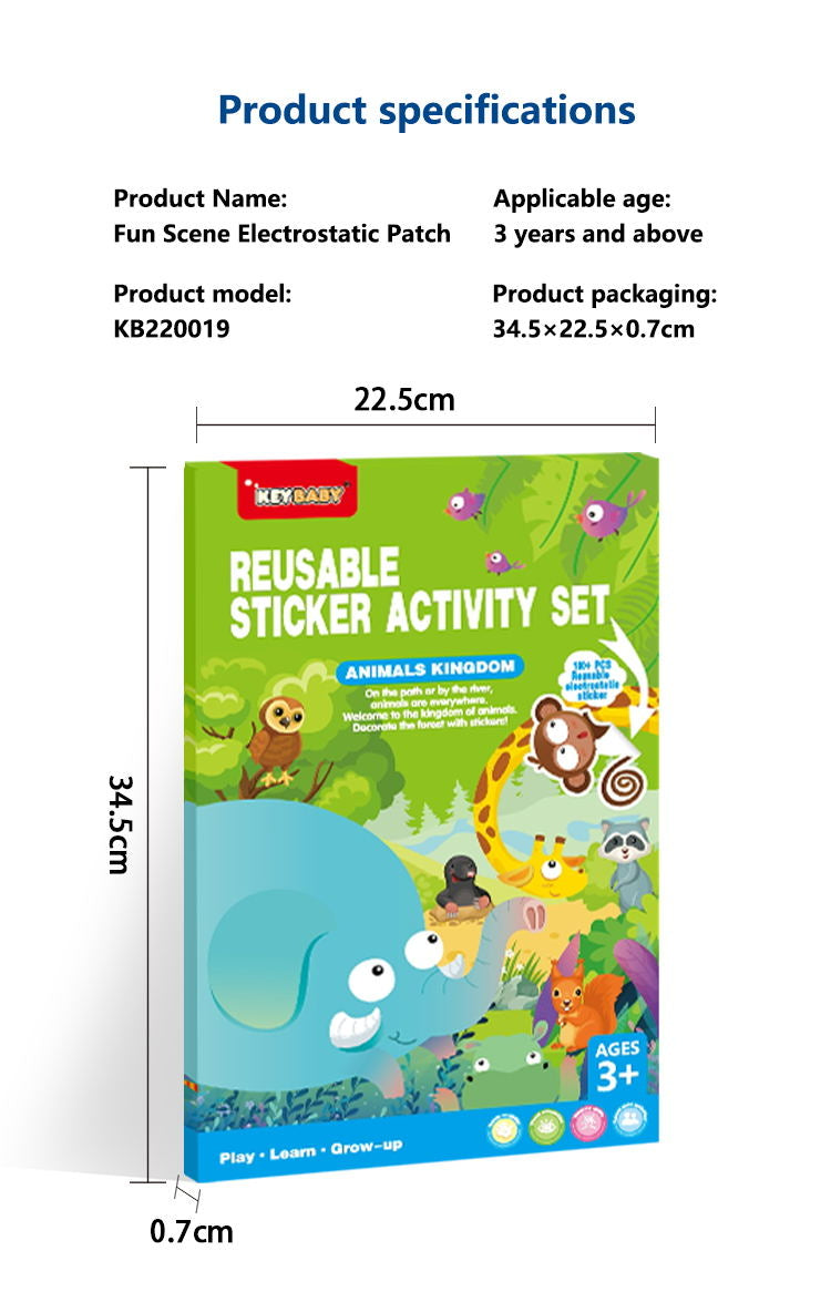Reusable Sticker Activity Set