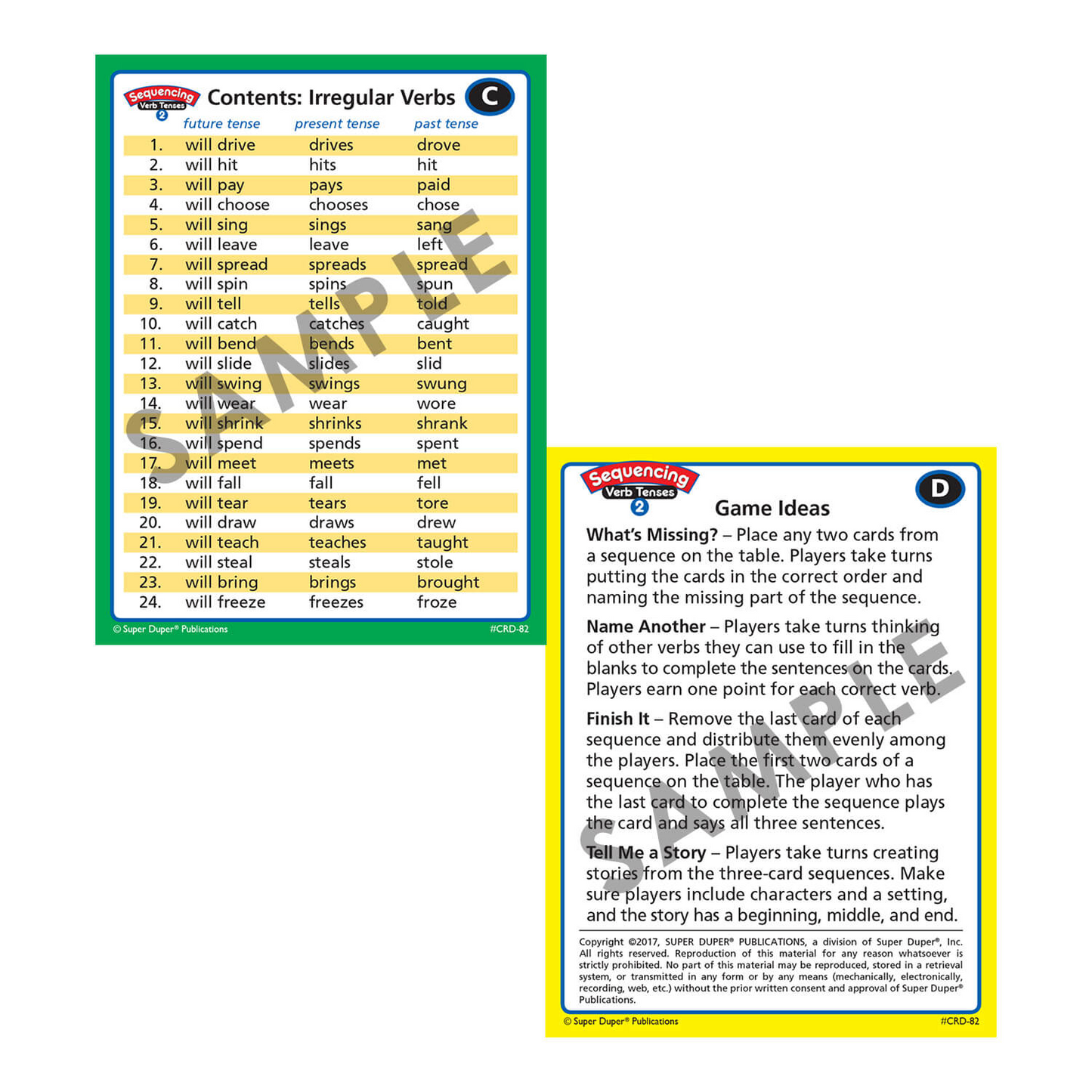 Sequencing Verb Tenses 2