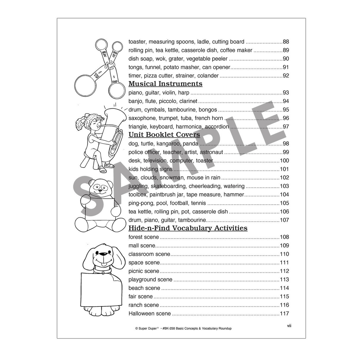 Basic Concept and Vocabulary Roundup