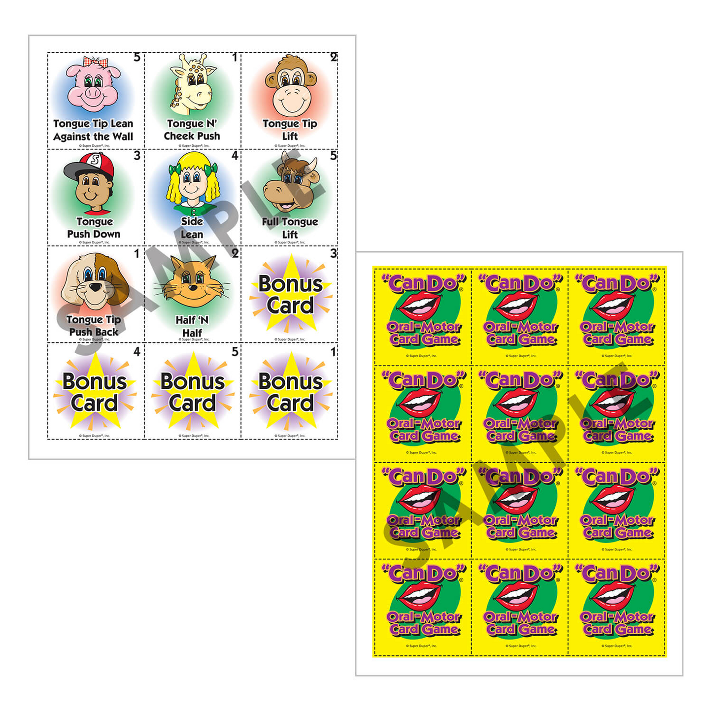 Can Do Oral-Motor Fun and Games