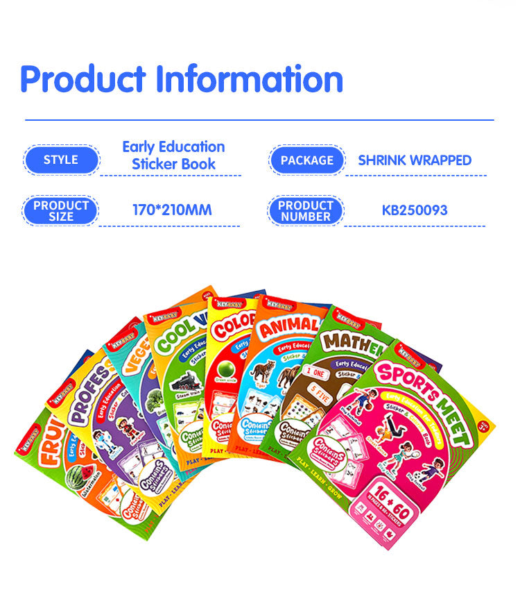 Early Education Sticker Book