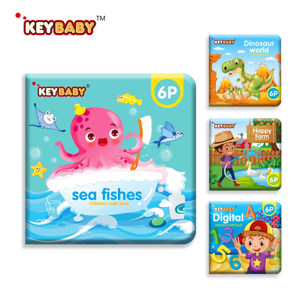 Baby Learning Bath Book