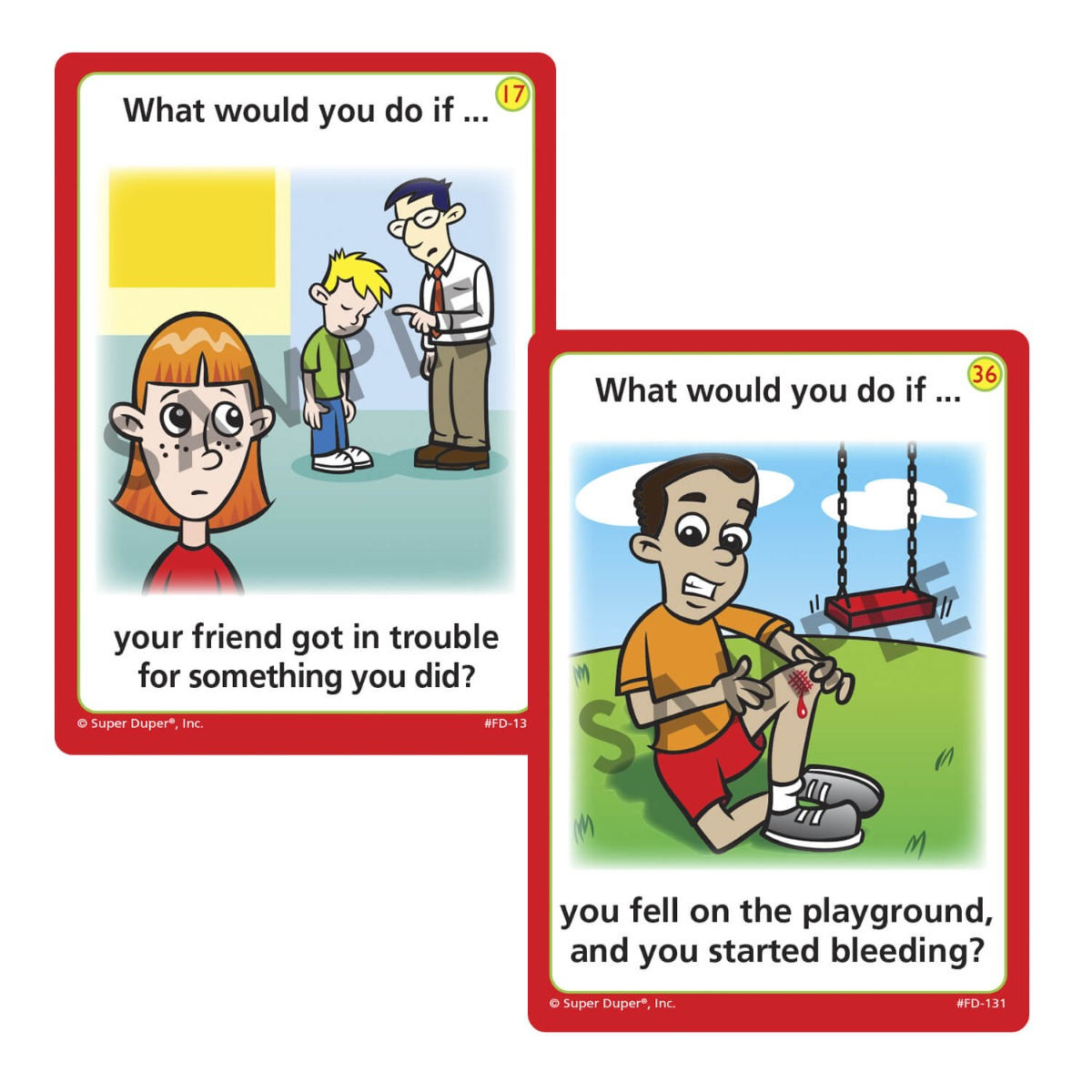 What Would You Do At School If… Fun Deck