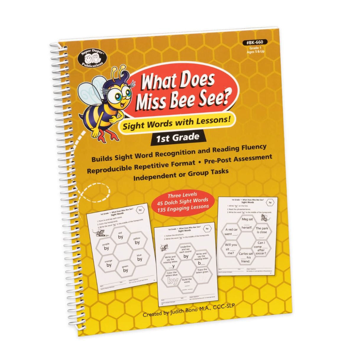 What Does Miss Bee See? Sight Words with Lessons