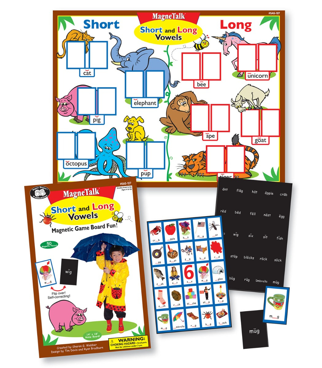 Magnetalk Short and Long Vowels