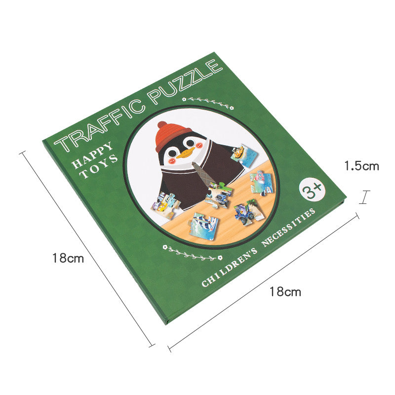 Magnetic Puzzle and Matching Book
