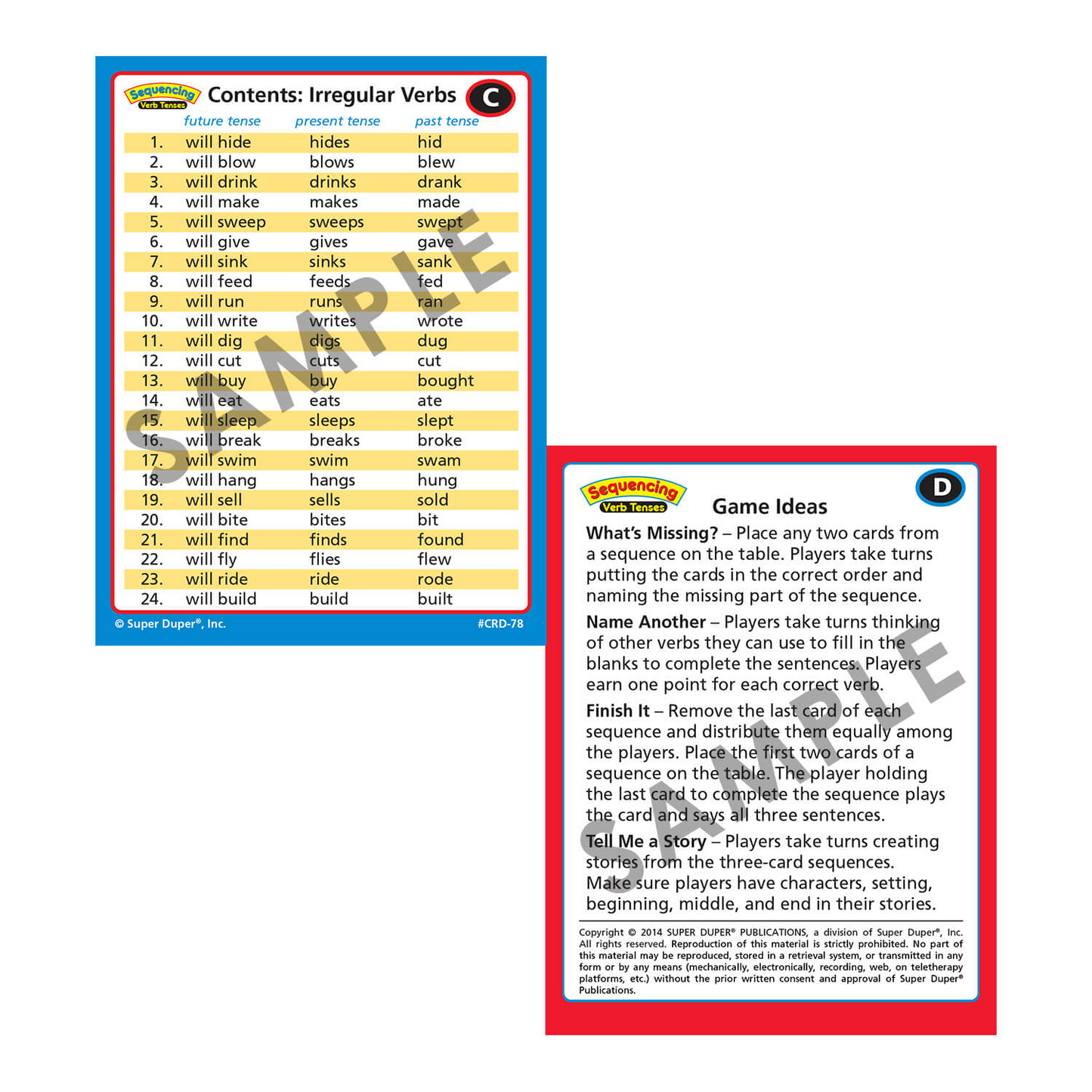Sequencing Verb Tenses