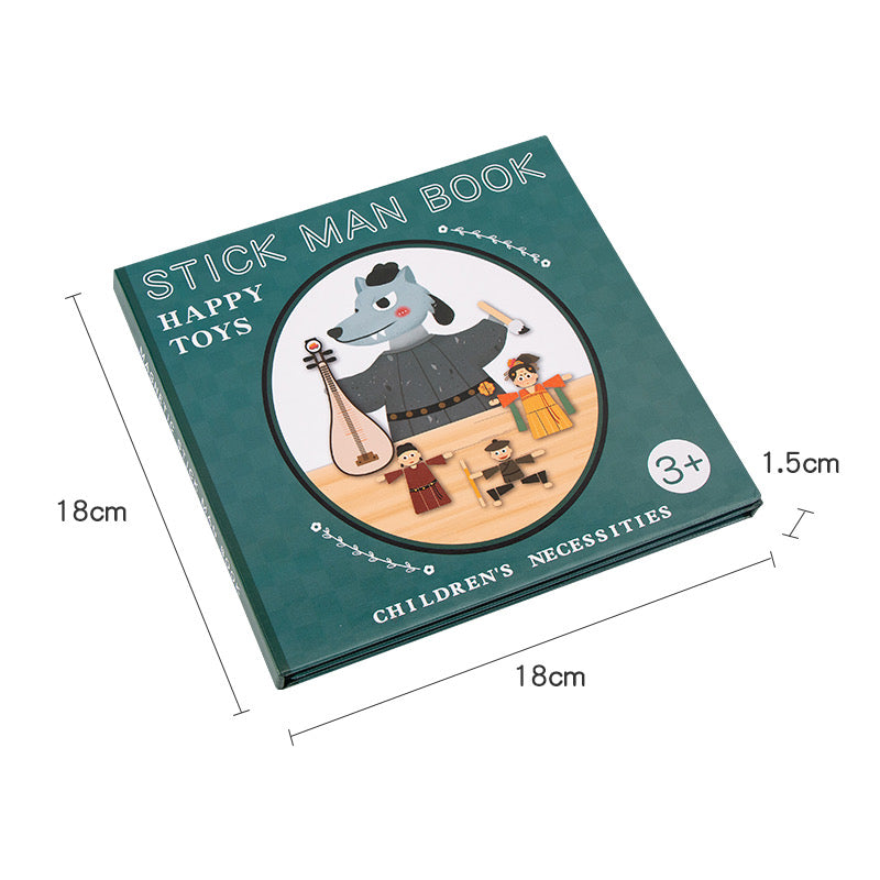 Magnetic Puzzle and Matching Book