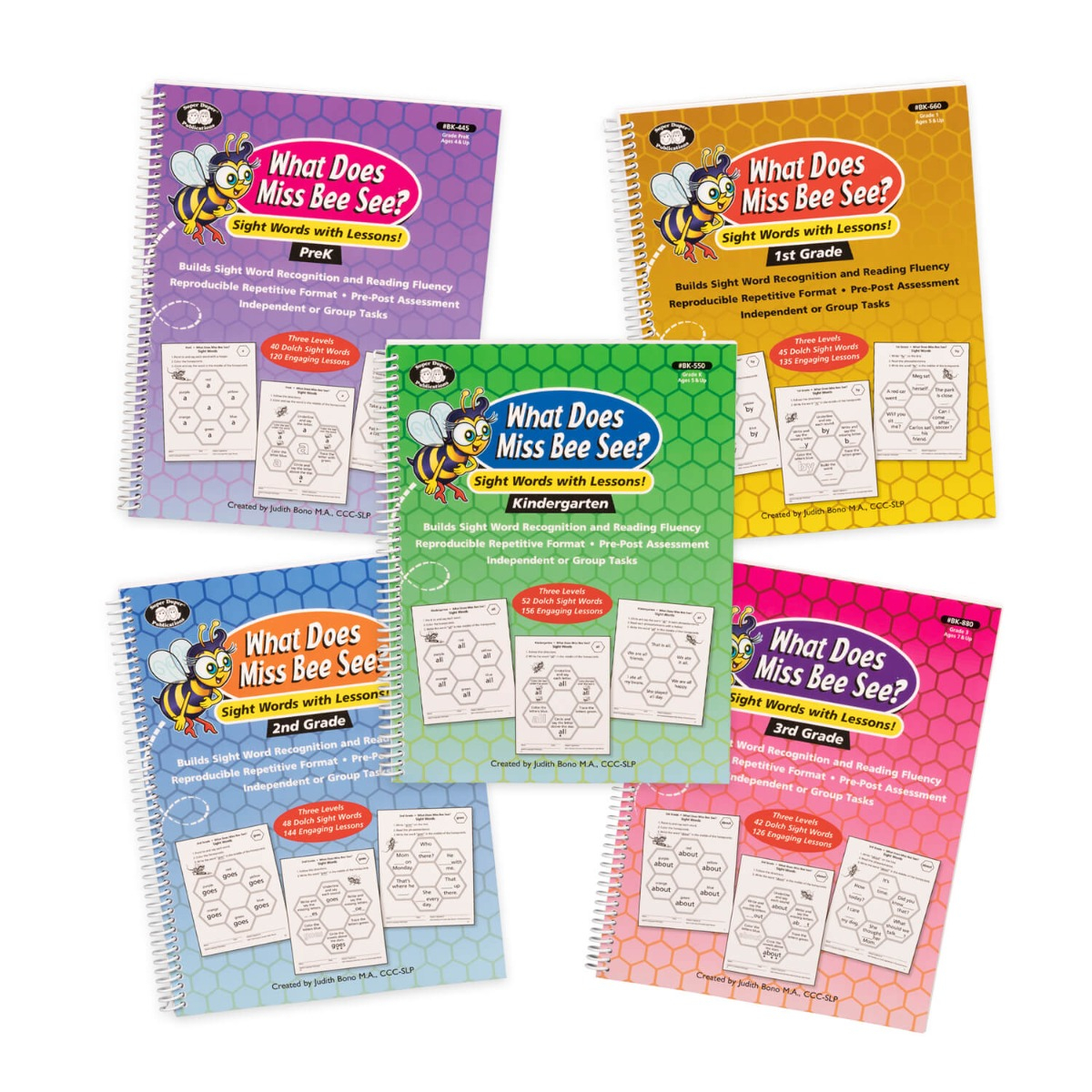 What Does Miss Bee See? Sight Words with Lessons