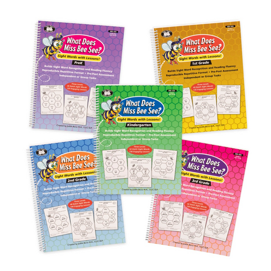 What Does Miss Bee See? Sight Words with Lessons