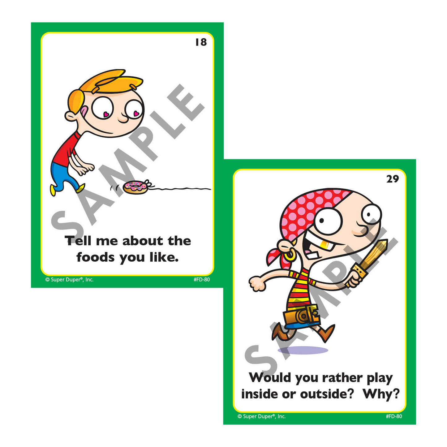 All About You, All About Me Fun Deck