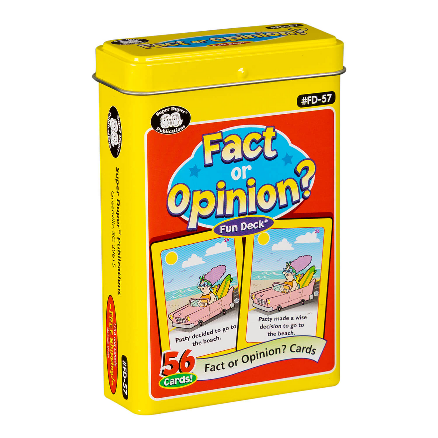 Fact or Opinion? Fun Deck