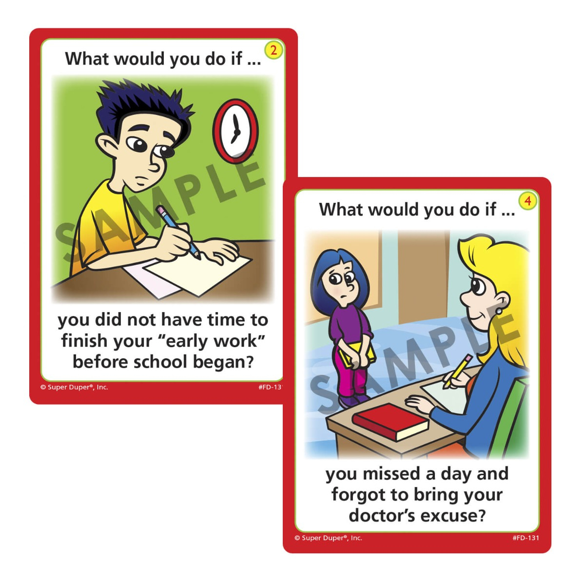 What Would You Do At School If… Fun Deck