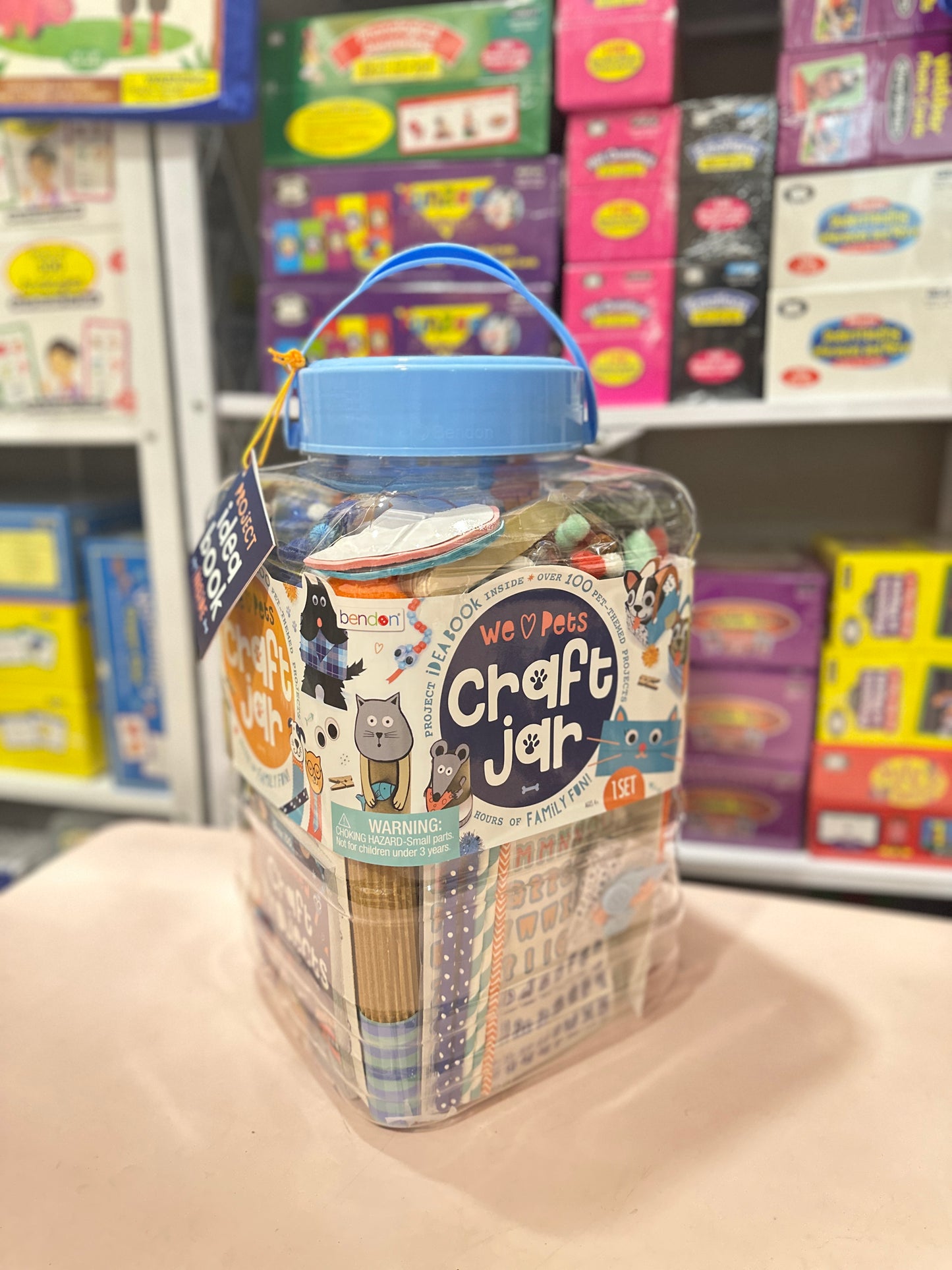 We ♥ Pets Craft Jar – All-in-One Creative Craft Kit (Ages 4+)