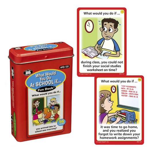 What Would You Do At School If… Fun Deck
