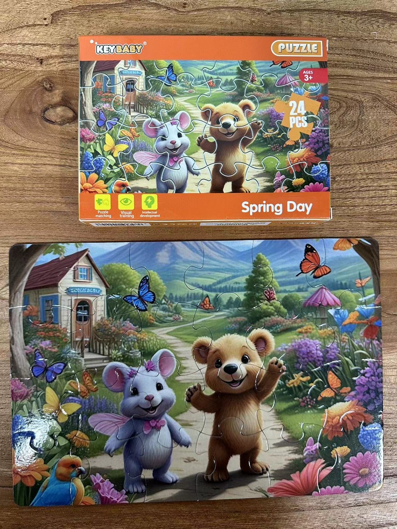 Keybaby Kids Puzzle Collection – Fun, Colorful & Educational (6 Designs)