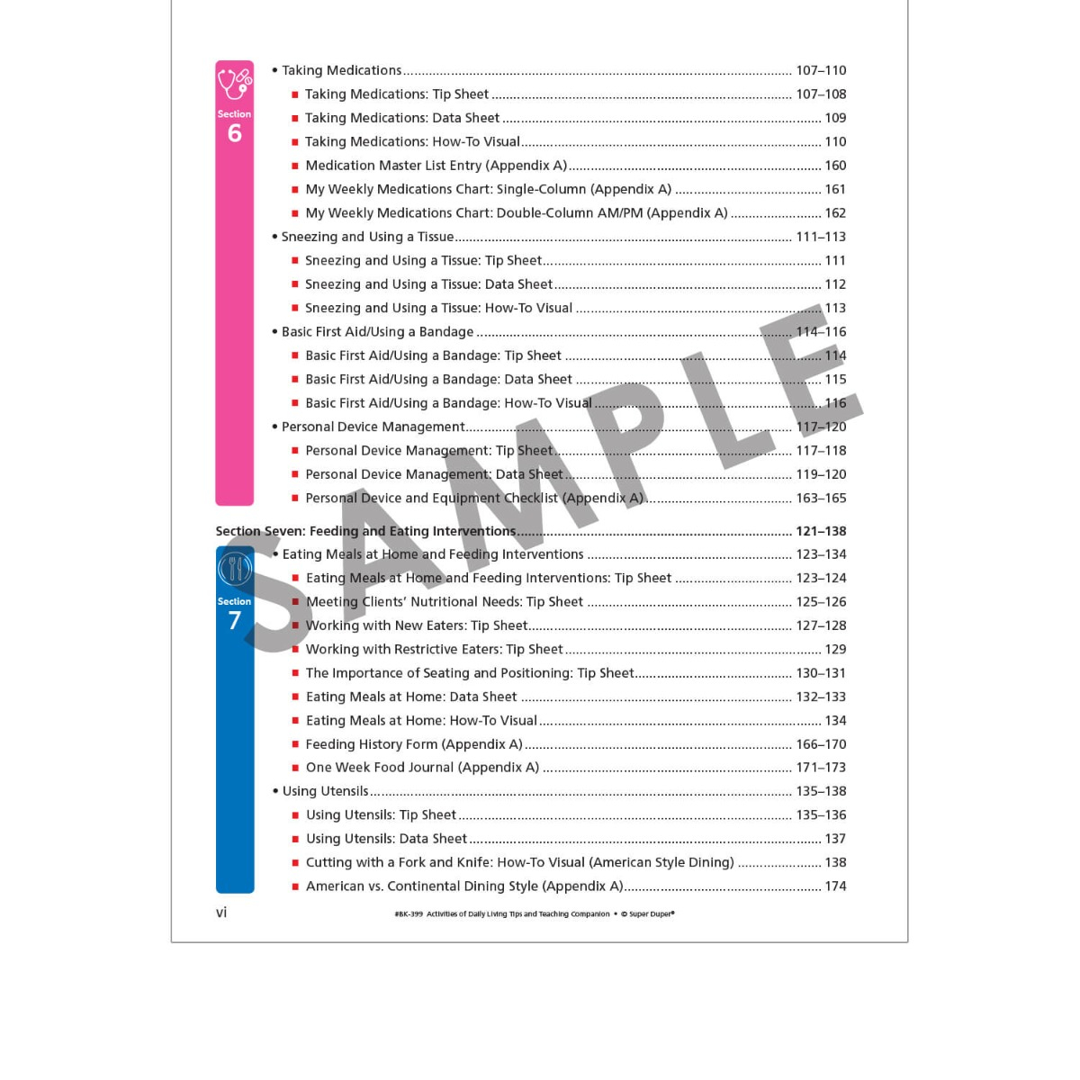 Webber Activities of Daily Living Tips and Teaching Companion