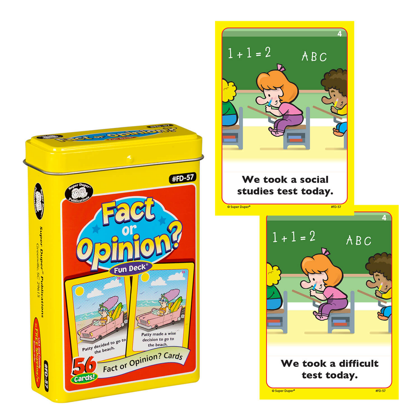 Fact or Opinion? Fun Deck