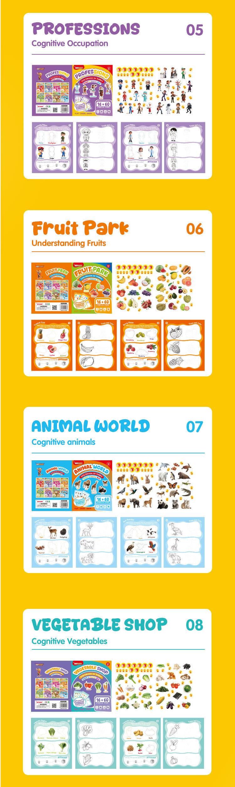 Early Education Sticker Book