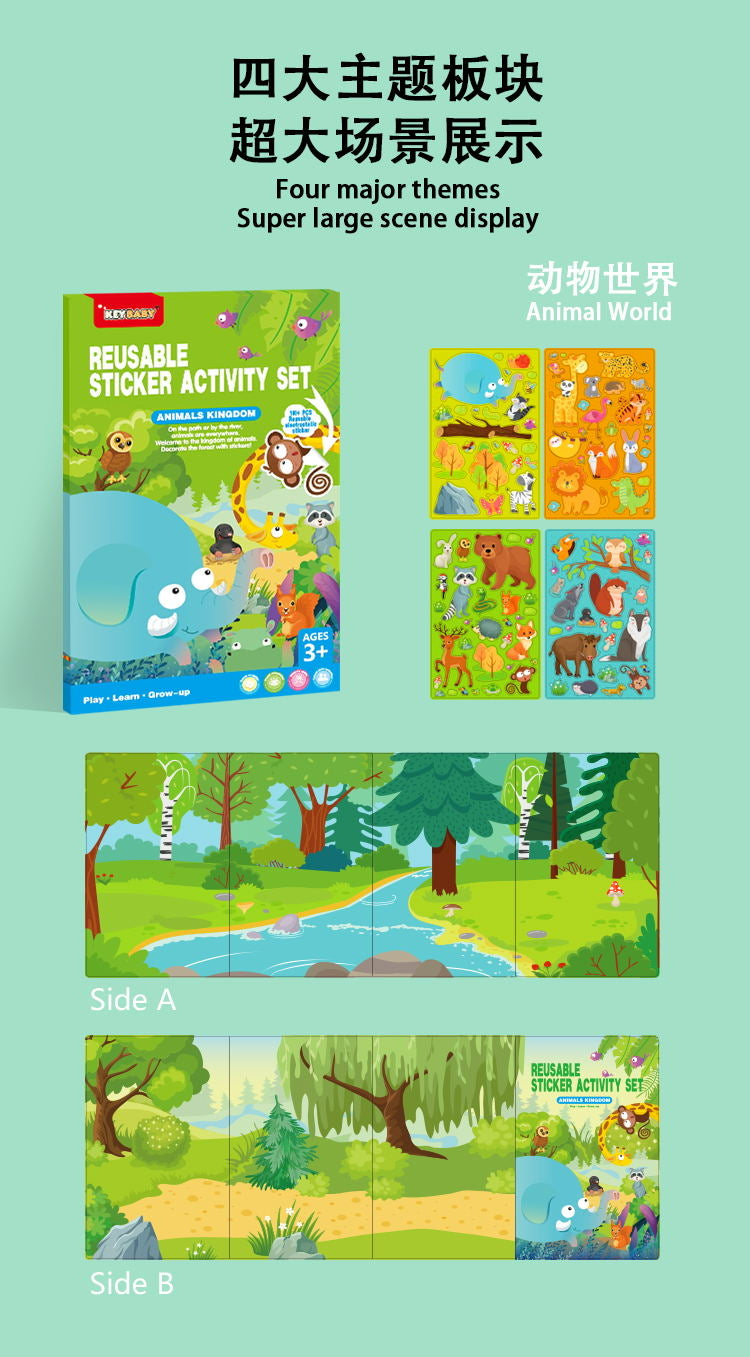Reusable Sticker Activity Set