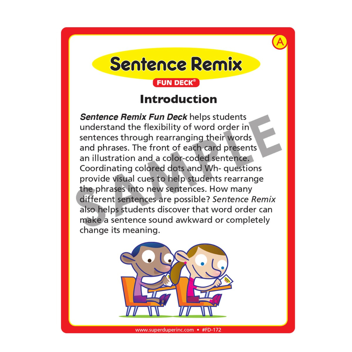Sentence Remix Fun Deck