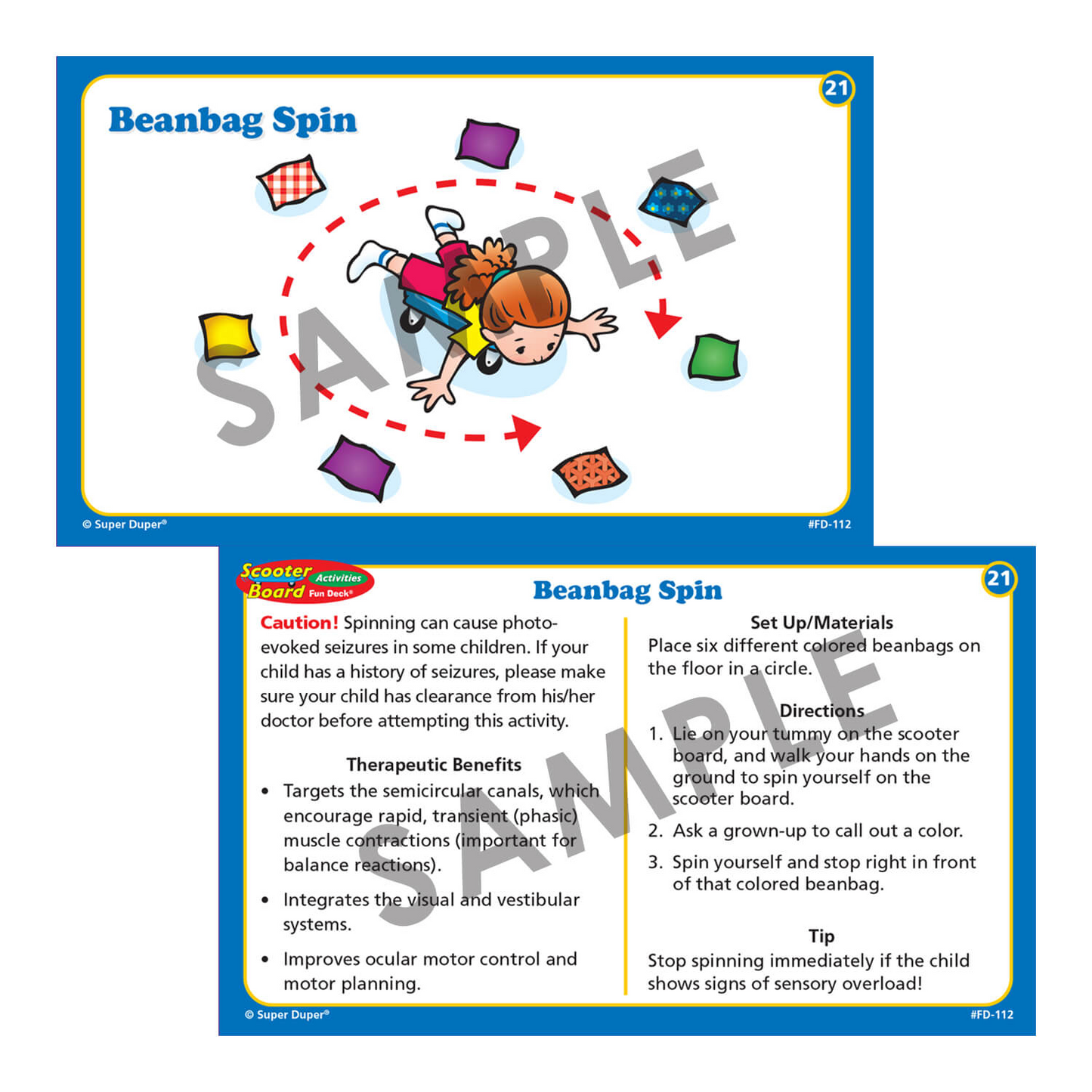 Scooter Board Activities Fun Deck