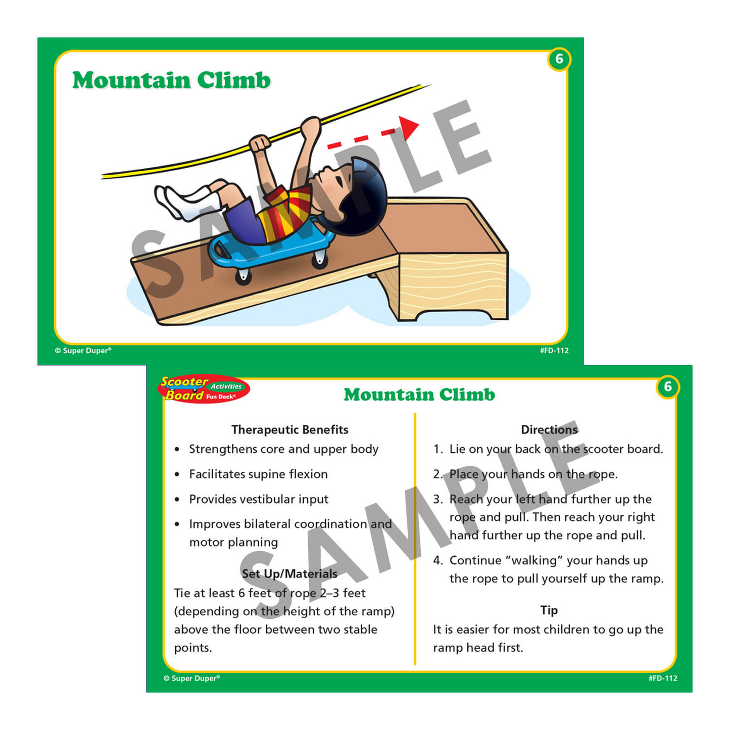 Scooter Board Activities Fun Deck