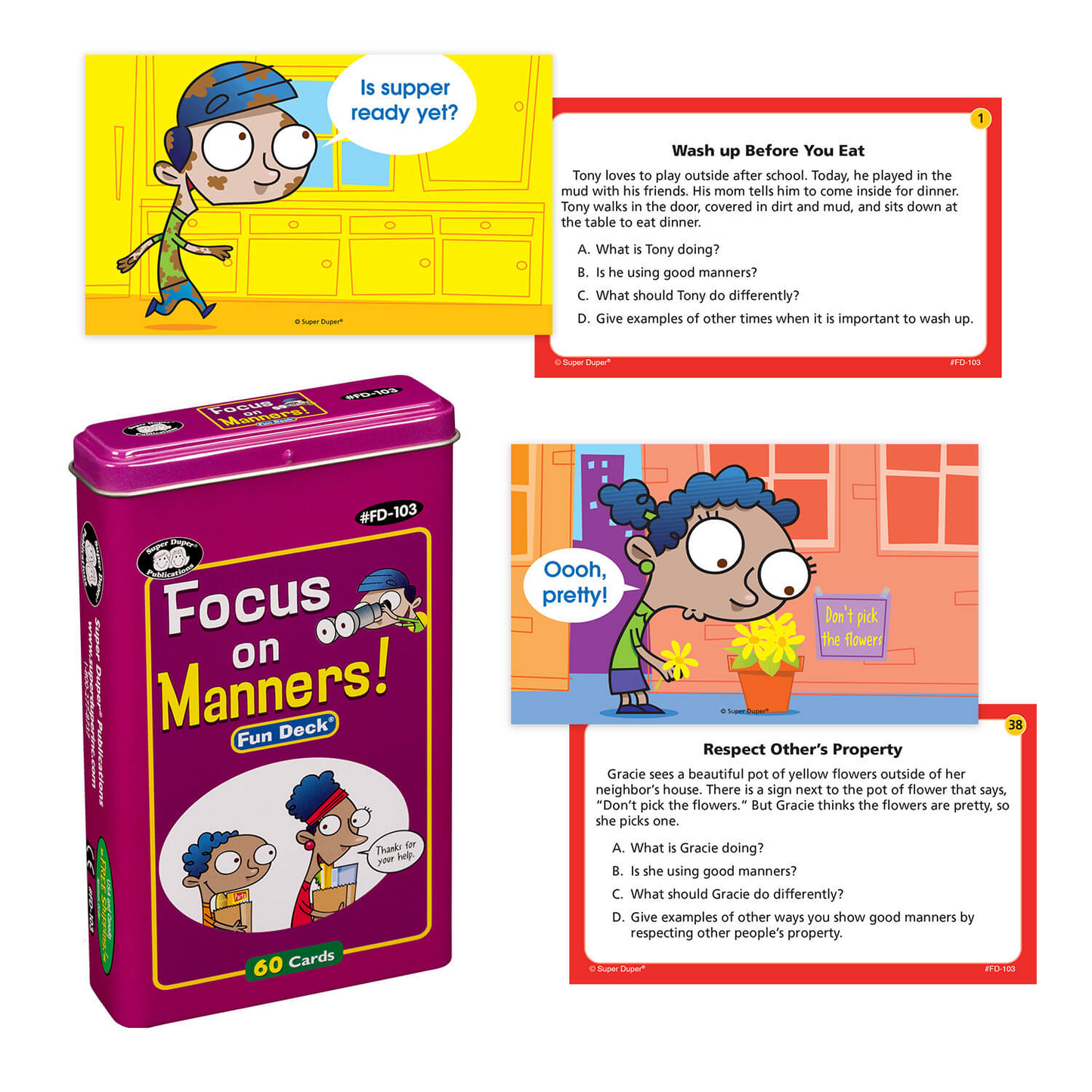 Focus on Manners Fun Deck