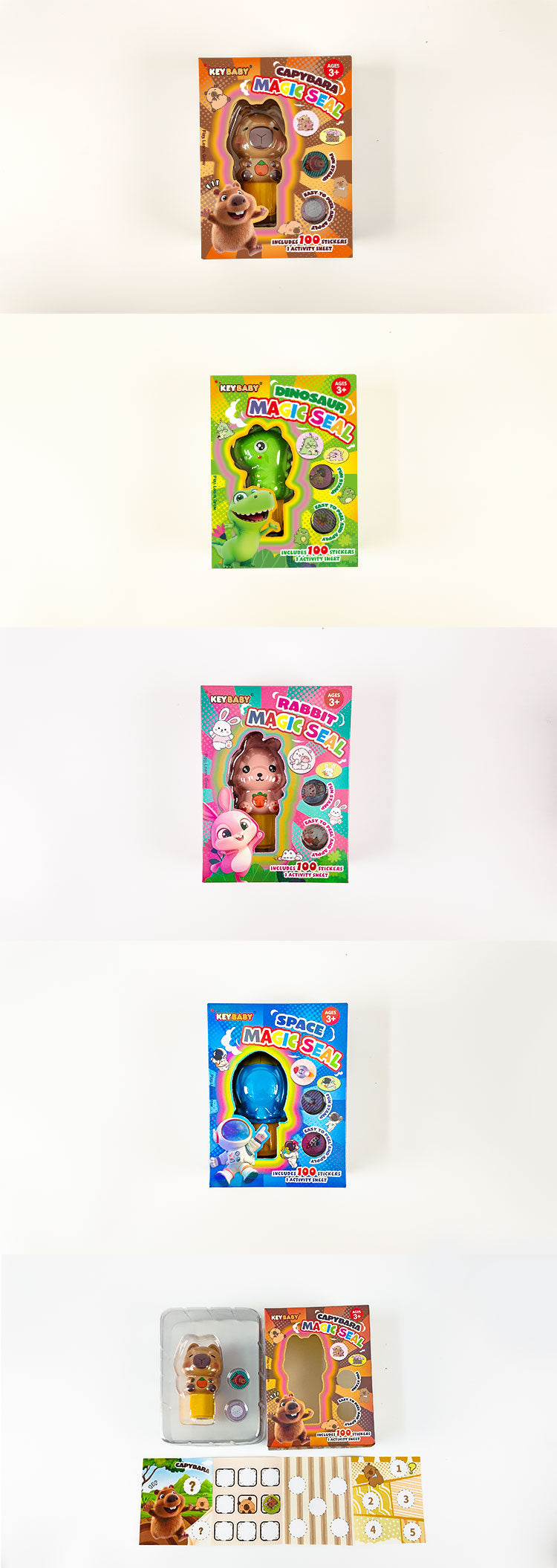 Magic Seal Sticker Activity Pen