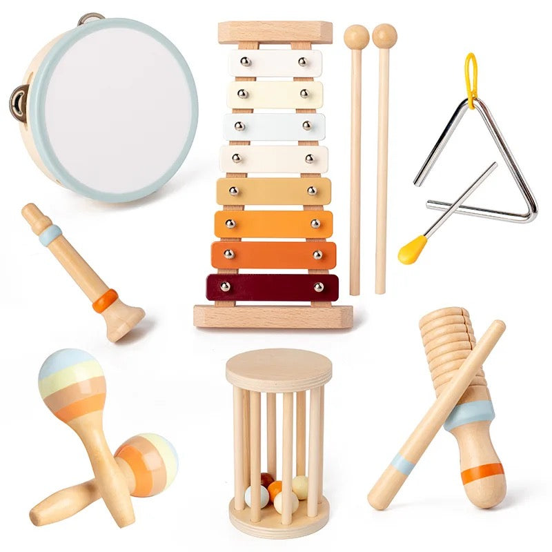 Montessori Wooden Musical Instruments Set