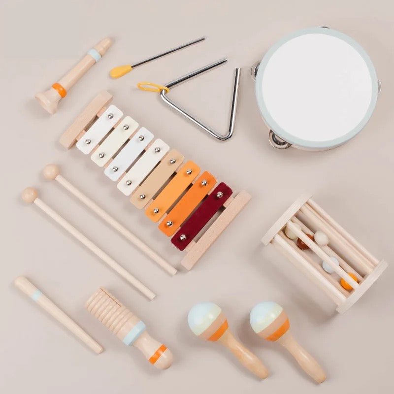 Montessori Wooden Musical Instruments Set