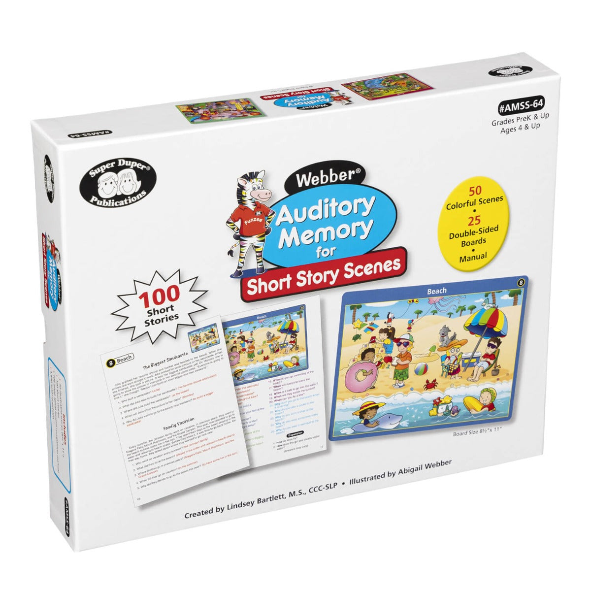 Webber Auditory Memory for Short Story Scenes